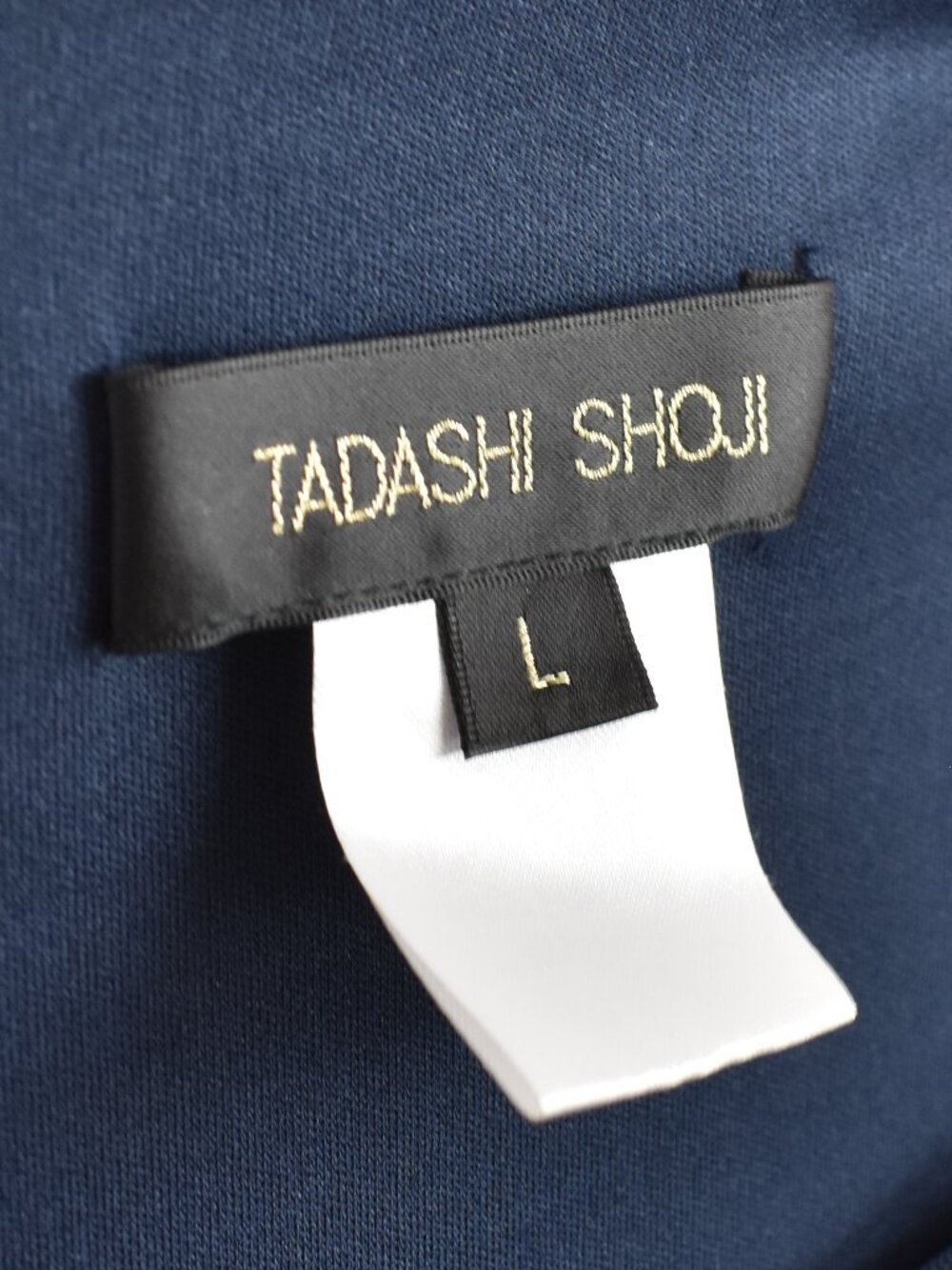 Tadashi Draped Sequin Formal Sheath Dress - L - Picture 11 of 11